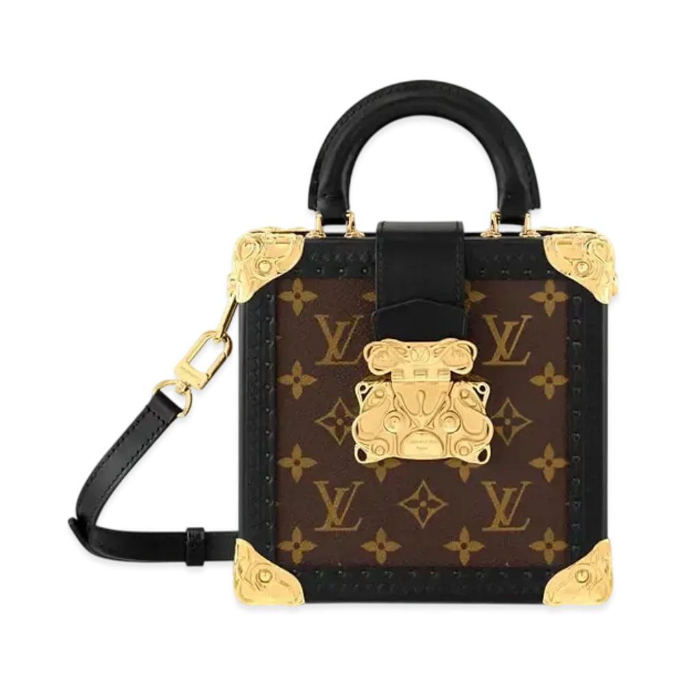 Louis Vuitton Mini Square Trunk Acanto Monogram "Noir"