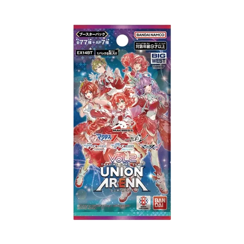 ユニオンアリーナ ブースターパック「マクロス シリーズ Vol.2」パック