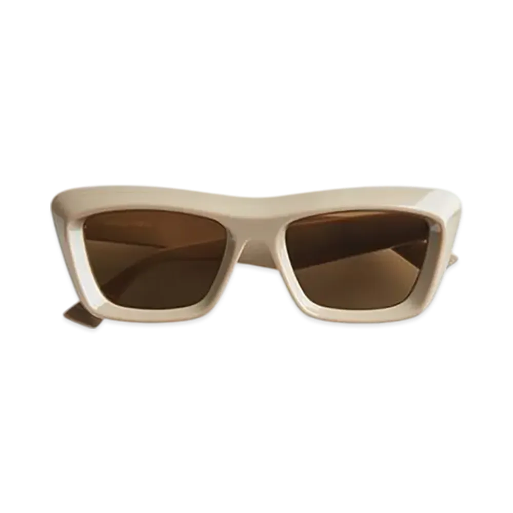 Bottega Veneta Classic Cat Eye Sunglasses "Brown/Brown"