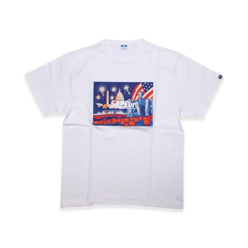 SAPEur Youth Independence Day Graphic Tee S/S Tee "White"