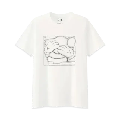 KAWS x Uniqlo Chum Tee "White"