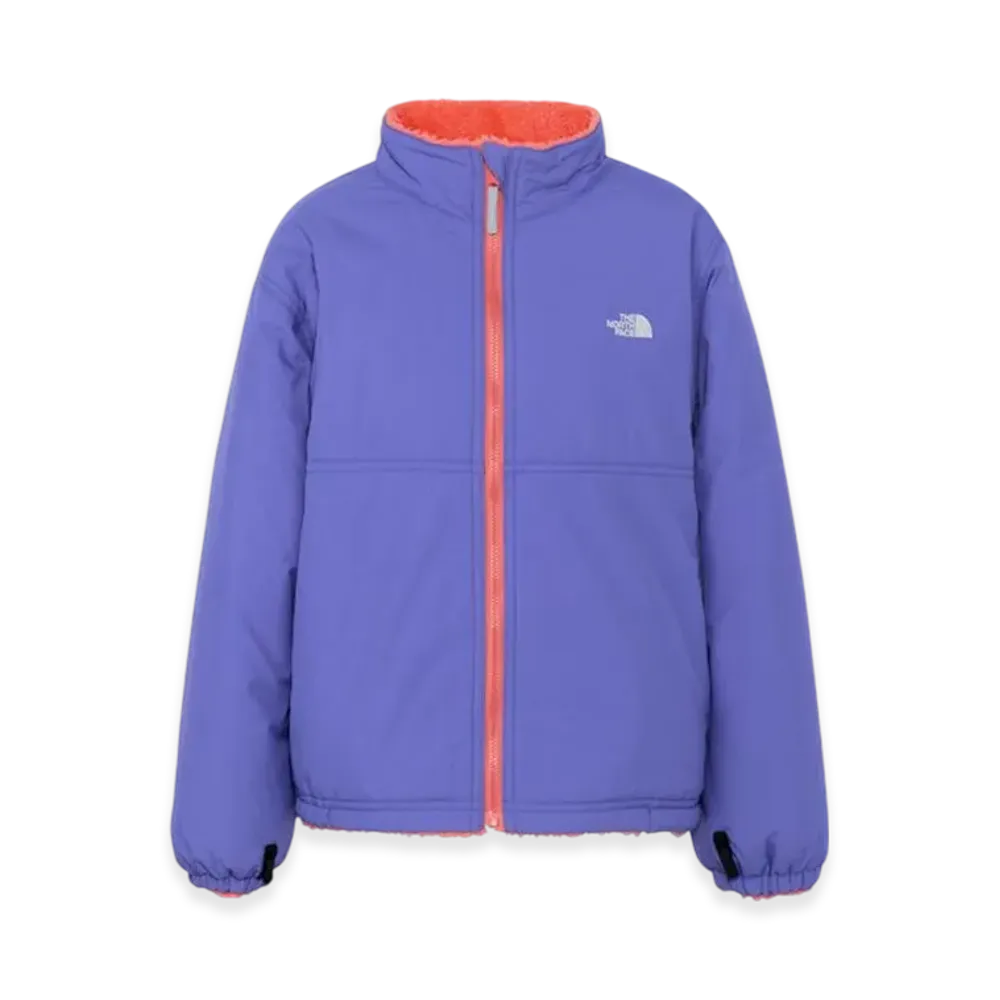 The North Face Reversible Cozy Jacket Kids "Blue Iris/Living Coral"