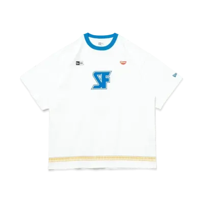 NEW ERA x Nissin Cup Noodle Short Sleeve Cotton Tee Seafood Flavor Regular Fit "White"