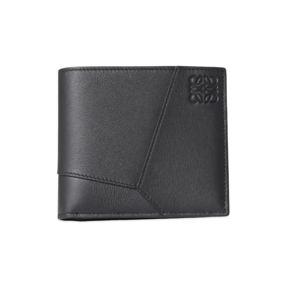 LOEWE Puzzle Bifold Wallet Classic Calf "Black"