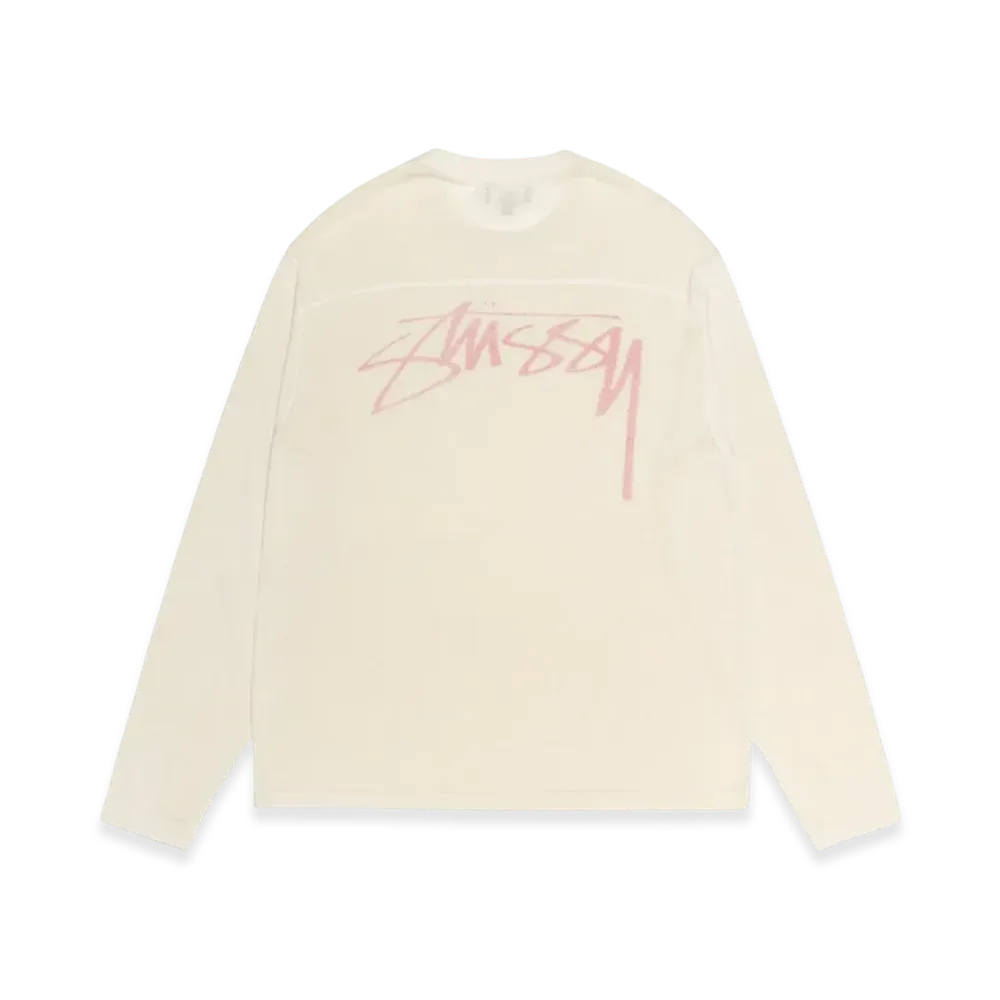 Stussy Football Sweater "Bone"
