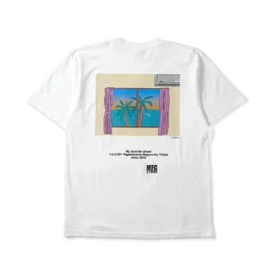 MFC STORE Palm Tree S/S Tee Design By Yü(Ciatre) "White"