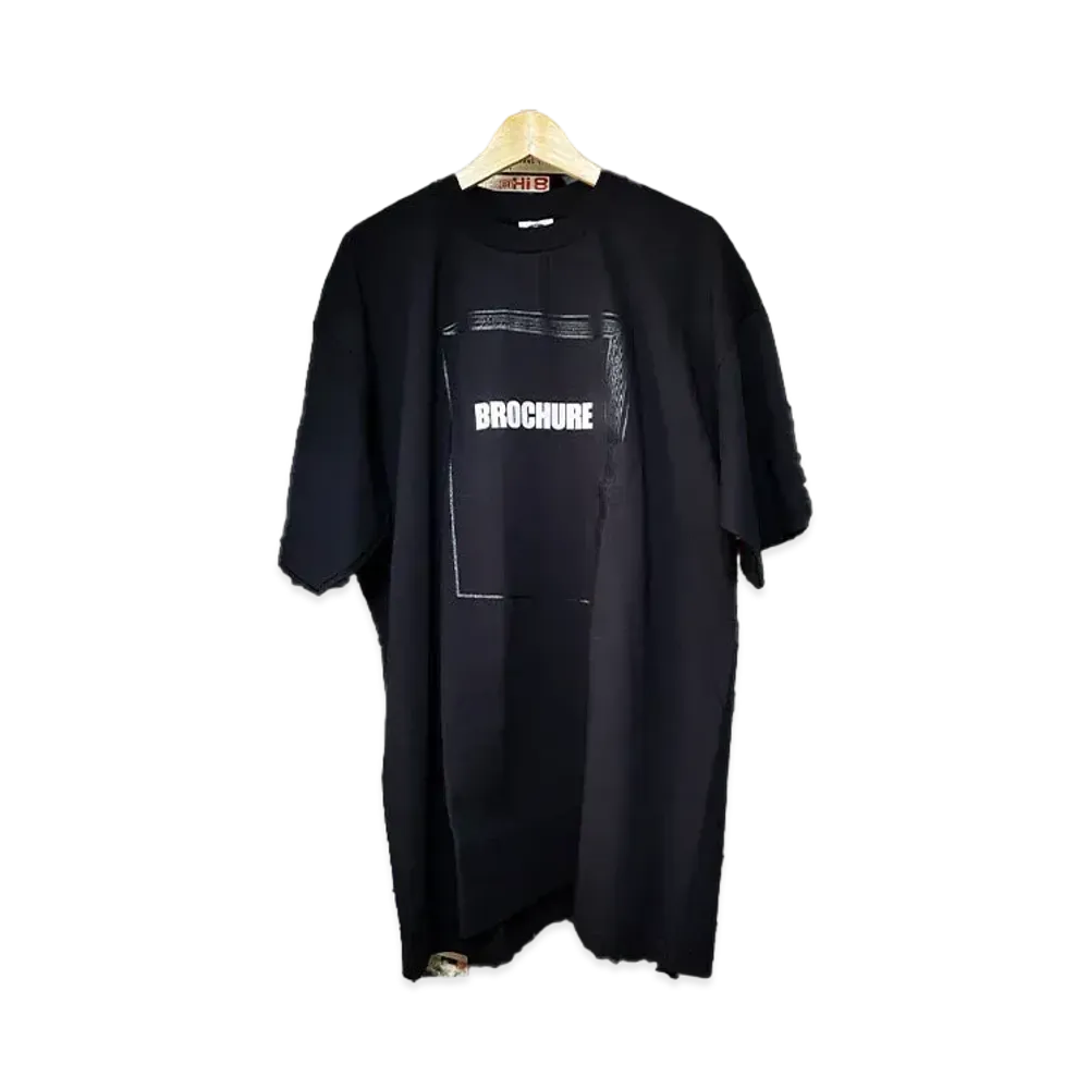 BROCHURE Book Logo Tee "Black"