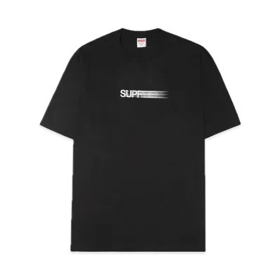 Supreme Motion Logo Tee "Black" (23SS)