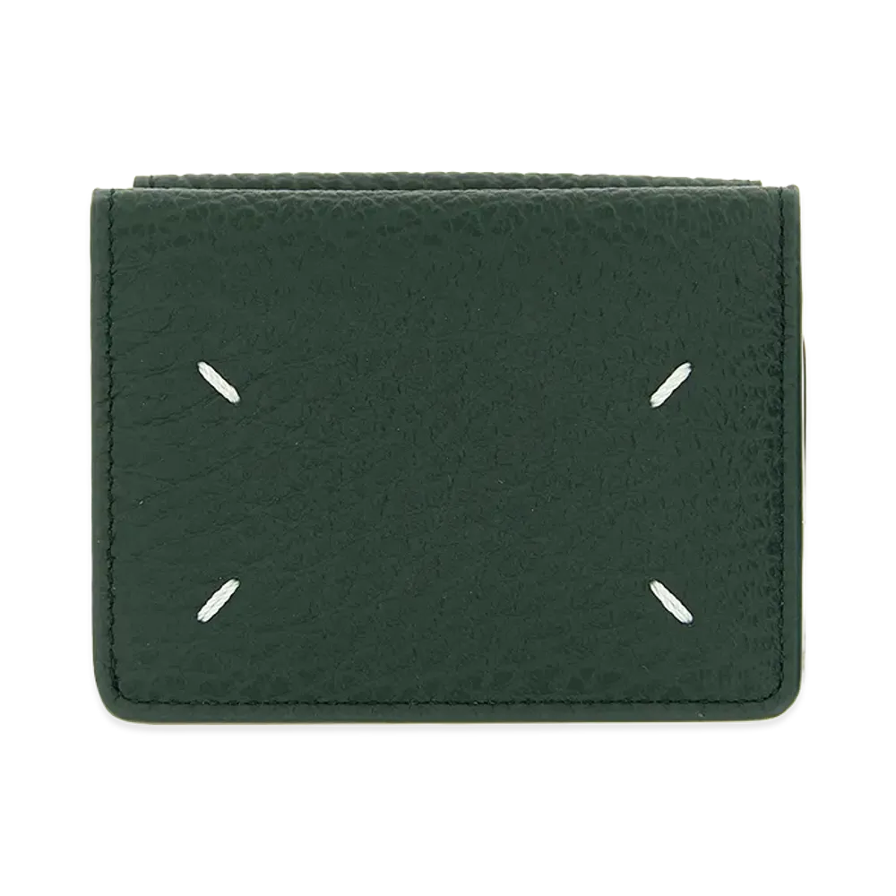 Maison Margiela Four Stitches' Wallet "Green"