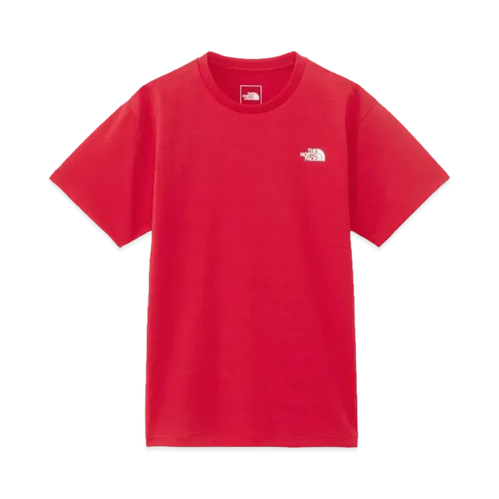 The North Face Short Sleeve Nuptity (Ladies) "Red"