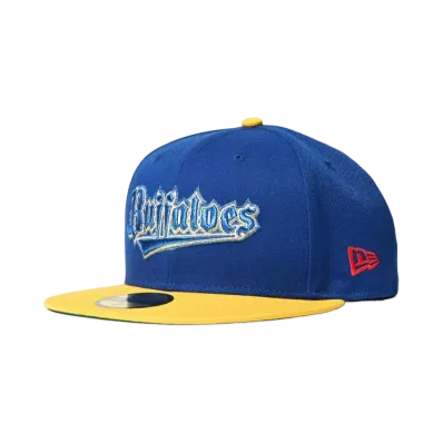 NEW ERA x HOME GAME x SOSHI Orix Buffaloes 59Fifty CO "Light Royal/Yellow"
