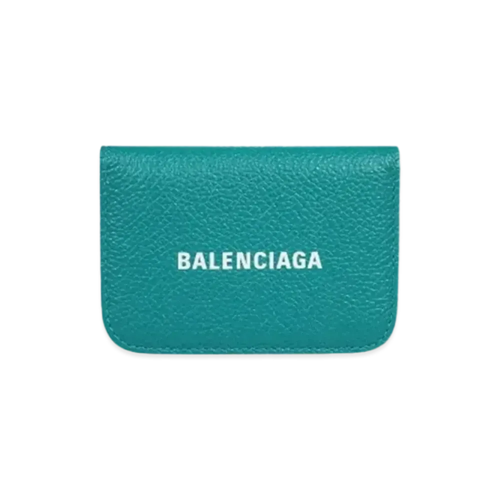 BALENCIAGA Cash Mini Wallet "Green"