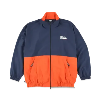 FIRST DOWN NYLON TASLAN SPORTS BLOUSON "Orange/Navy"