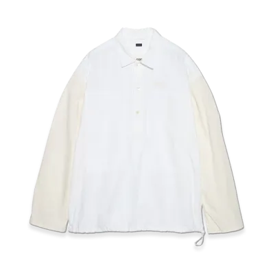 nanamica Pullover Shirt Jacket "Off White"