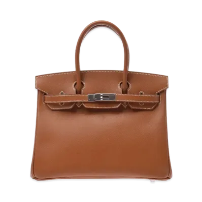 Hermes Birkin Epsom "Gold/Silver"