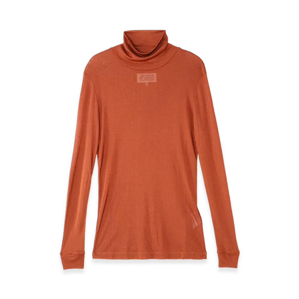 Maison Margiela High-Neck Cutsew "Brown"