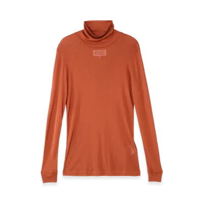 Maison Margiela High-Neck Cutsew "Brown"