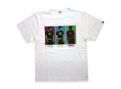 SAPEur x MASATOSHI HAMADA Youth Traffic Light S/S T-Shirt "White"