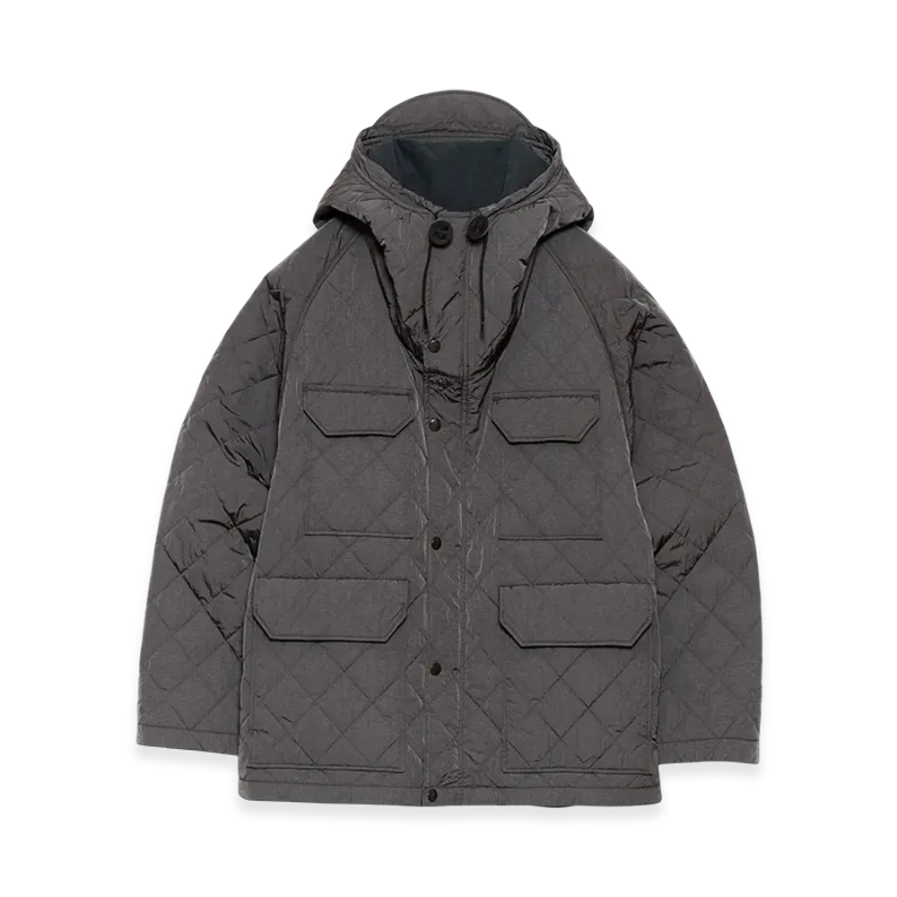 The North Face Purple Label Quilting Field Mountain Parka "Asphalt Gray"