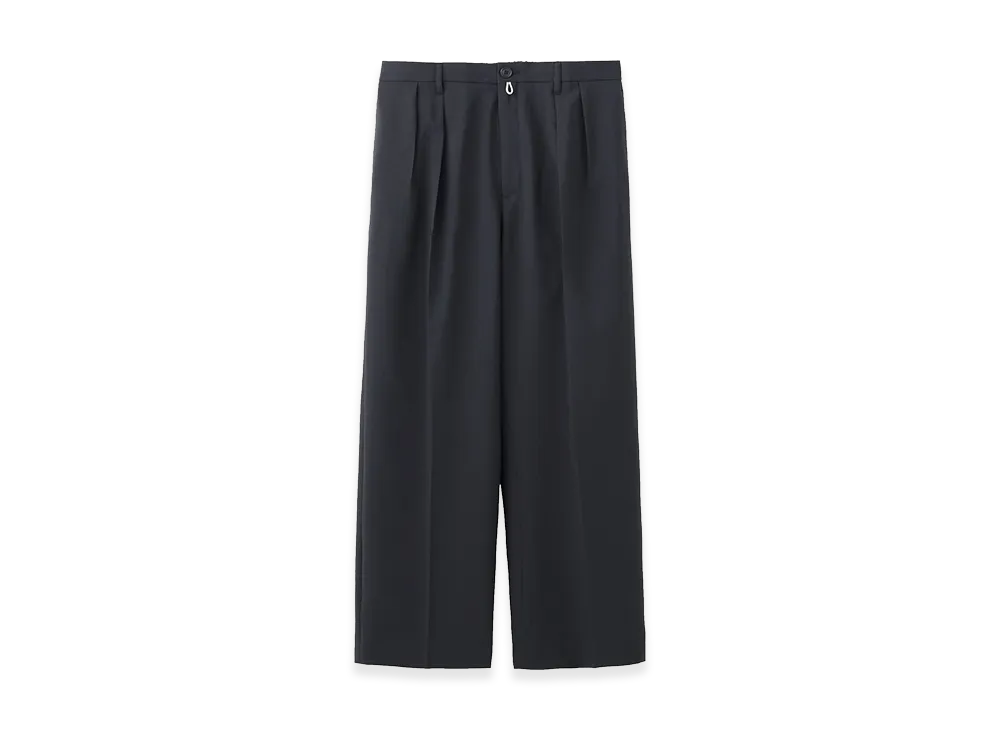 SEDAN ALL-PURPOSE Ventilation Wide Slacks "Black"