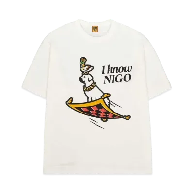 HUMAN MADE I KNOW NIGO T-SHIRT "White"