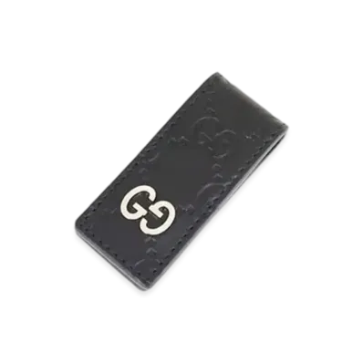 GUCCI GG Money Clip "Black"