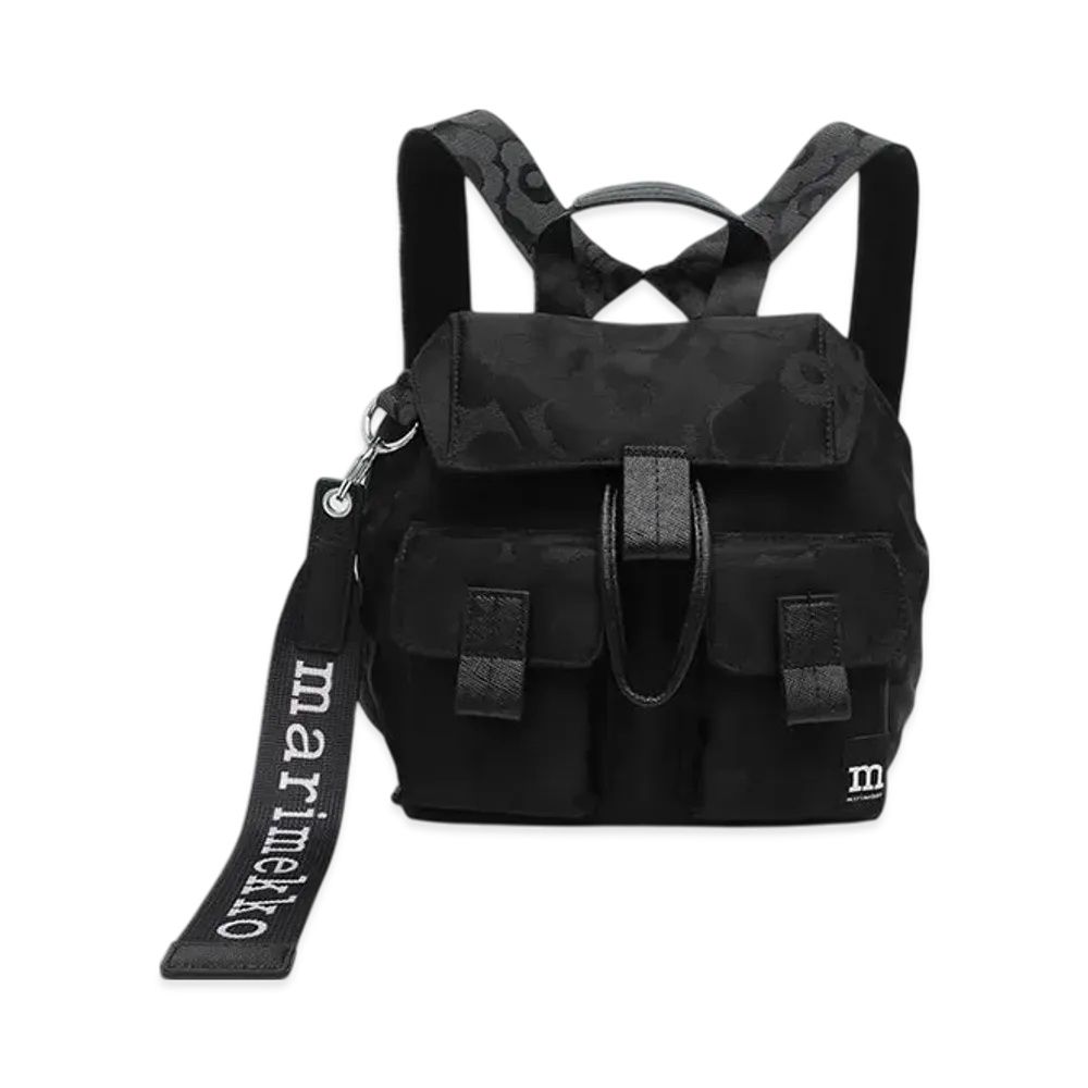 Marimekko Everything Backpack S Unikko "Black"