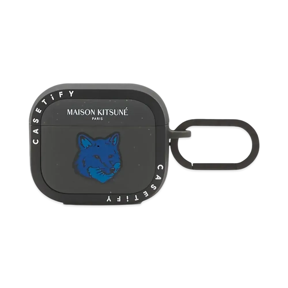 Maison Kitsune x CASETiFY Airpods Pro 2 Bold Fox Head Case "Celestial Blue"