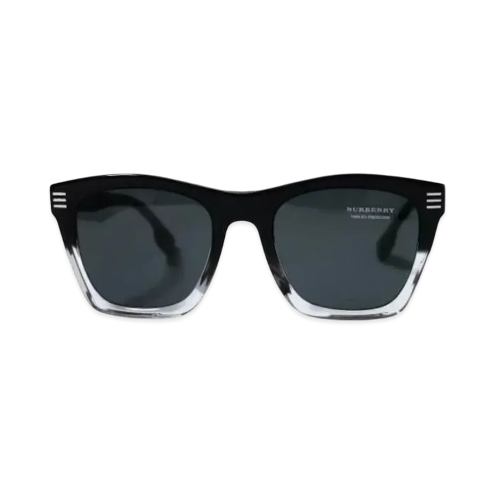 Burberry Cooper Sunglasses Full Fit Model "Black/Clear"