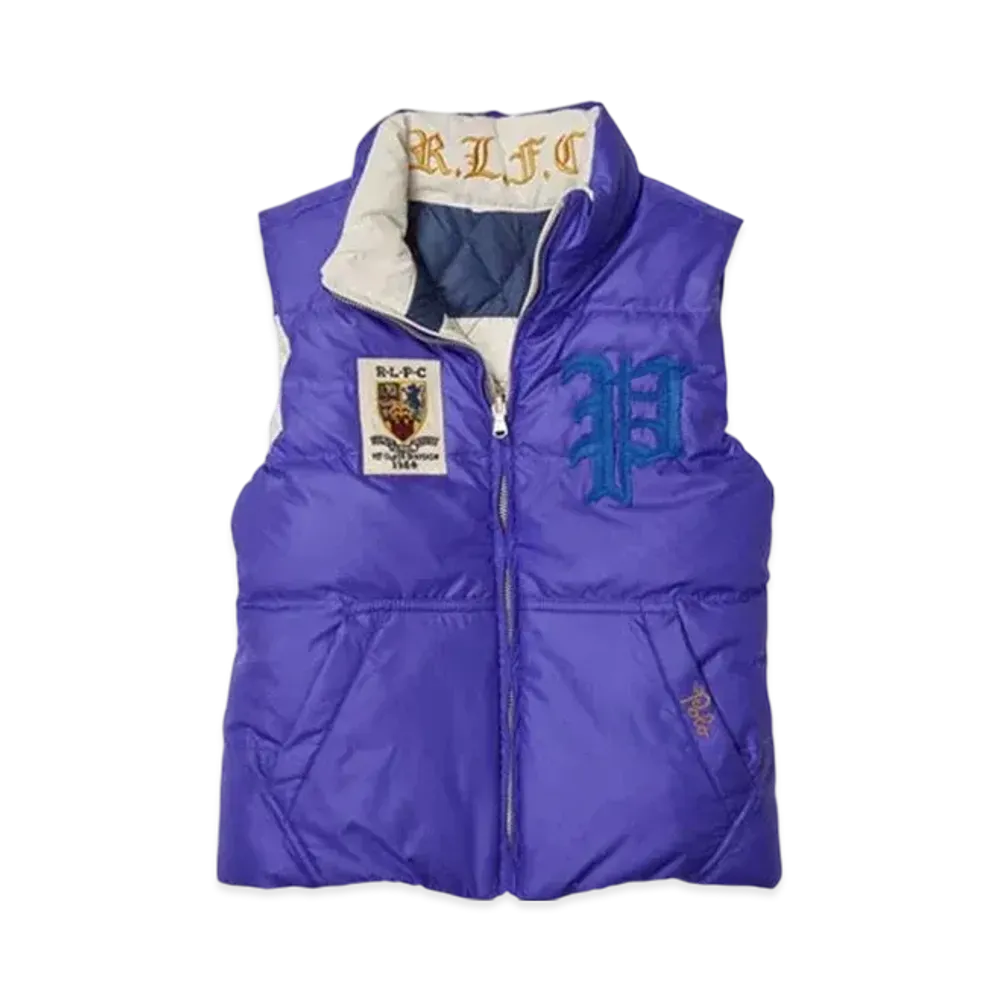 Polo Ralph Lauren Kids Reversible Down Vest "Purple"
