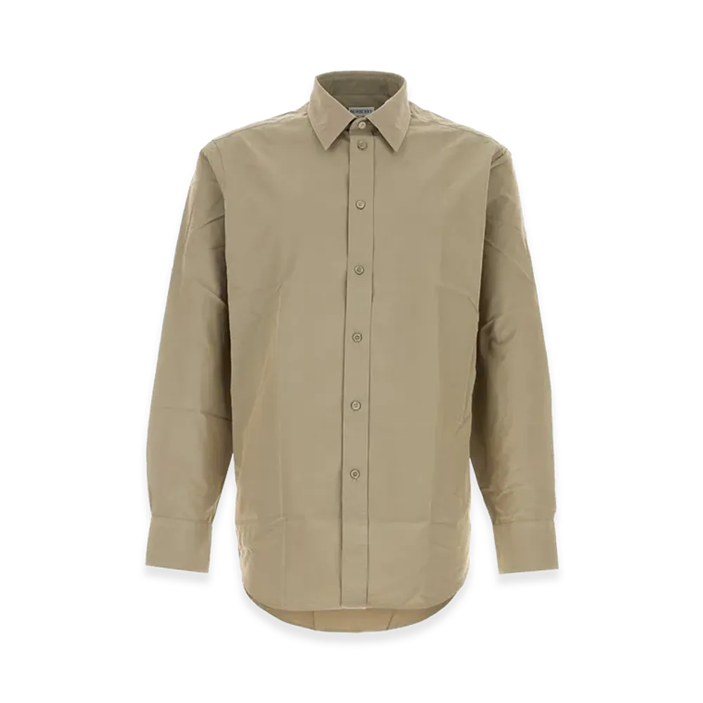 Burberry Poplin Shirt "Green/Khaki"
