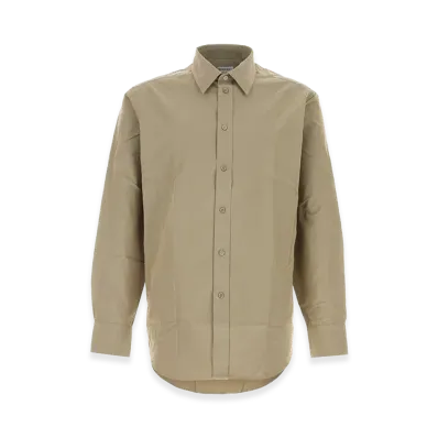 Burberry Poplin Shirt "Green/Khaki"