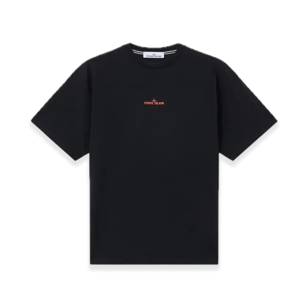 Stone Island 21002RC Combed Organic Cotton Jersey "Black"