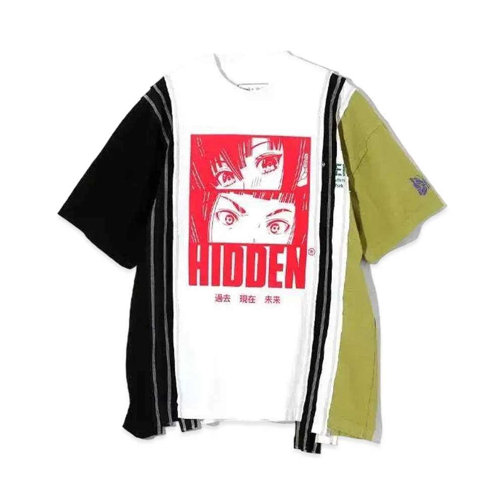 Needles x HIDDEN 7 Cuts Wide Tee - Hidden "Assort White"