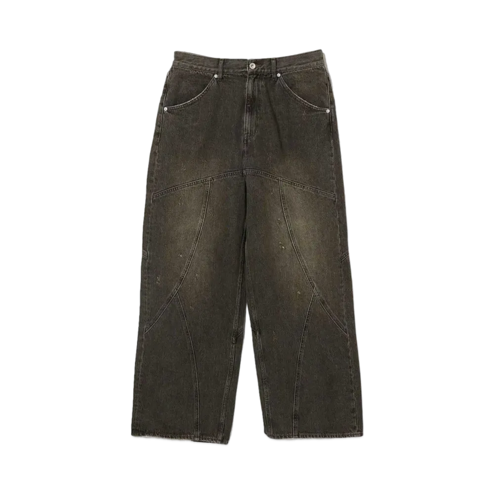 BEAMS x FUTURE ARCHIVE Swith Wide Denim "Black"