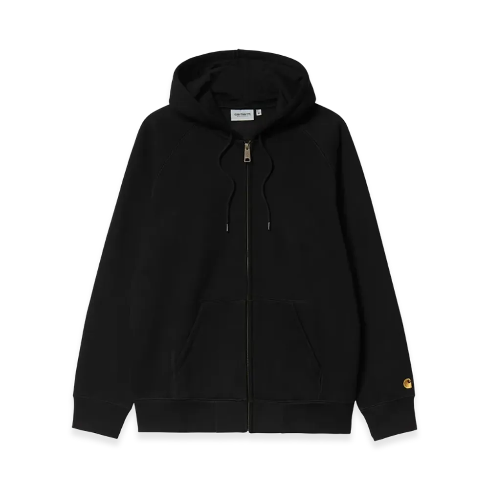 Carhartt WIP Hooded Chase Jacket "Black/Gold"
