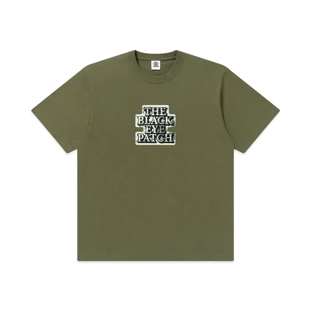 BlackEyePatch Dollar Bill OG Label Tee "Olive"