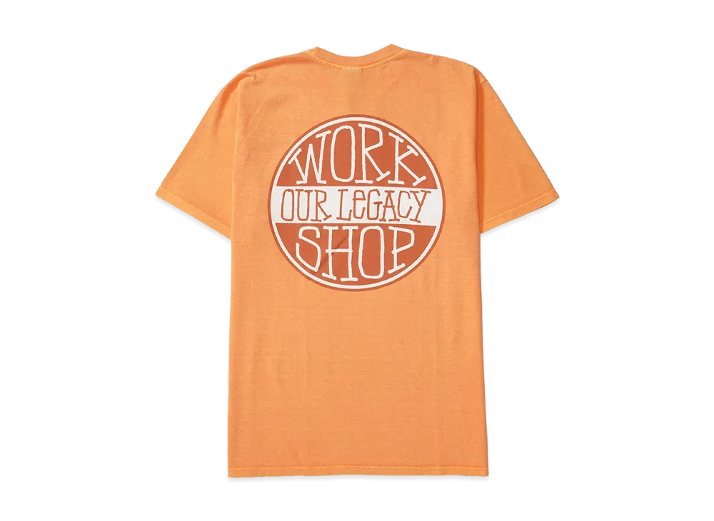 Stussy x Our Legacy Dot Pigment Dyed Tee "Orange"