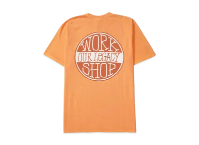 Stussy x Our Legacy Dot Pigment Dyed Tee "Orange"