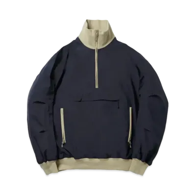 DAIWA PIER39 24SS Tech Halfzip Stand Jacket "Dark Navy"