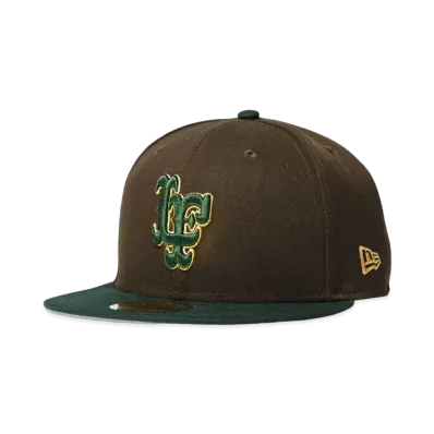 LFYT x NEW ERA LF LOGO 59FIFTY 20TH ANV. BEEF AND BROCCOLI "BROWN"