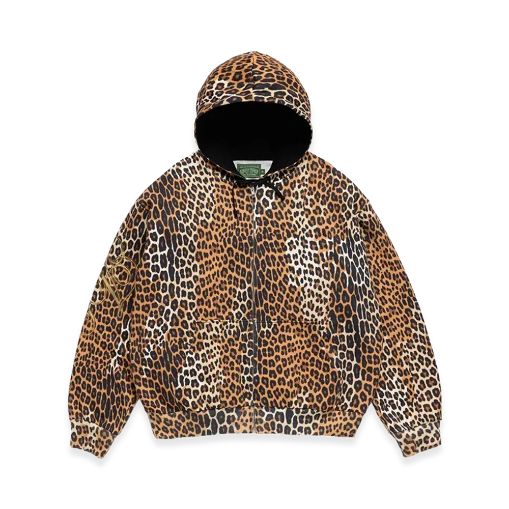 DENIM TEARS NAACP André Leon Talley Leopard Hoodie "Leopard"