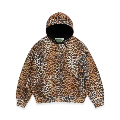 DENIM TEARS NAACP André Leon Talley Leopard Hoodie "Leopard"