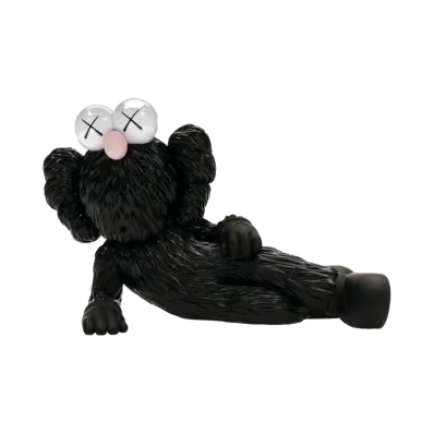 KAWS TIME OFF Vinyl Figure Black