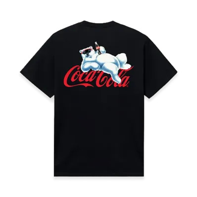 ANTI SOCIAL SOCIAL CLUB x Coca-Cola Polar Bear Chill Tee "Black"