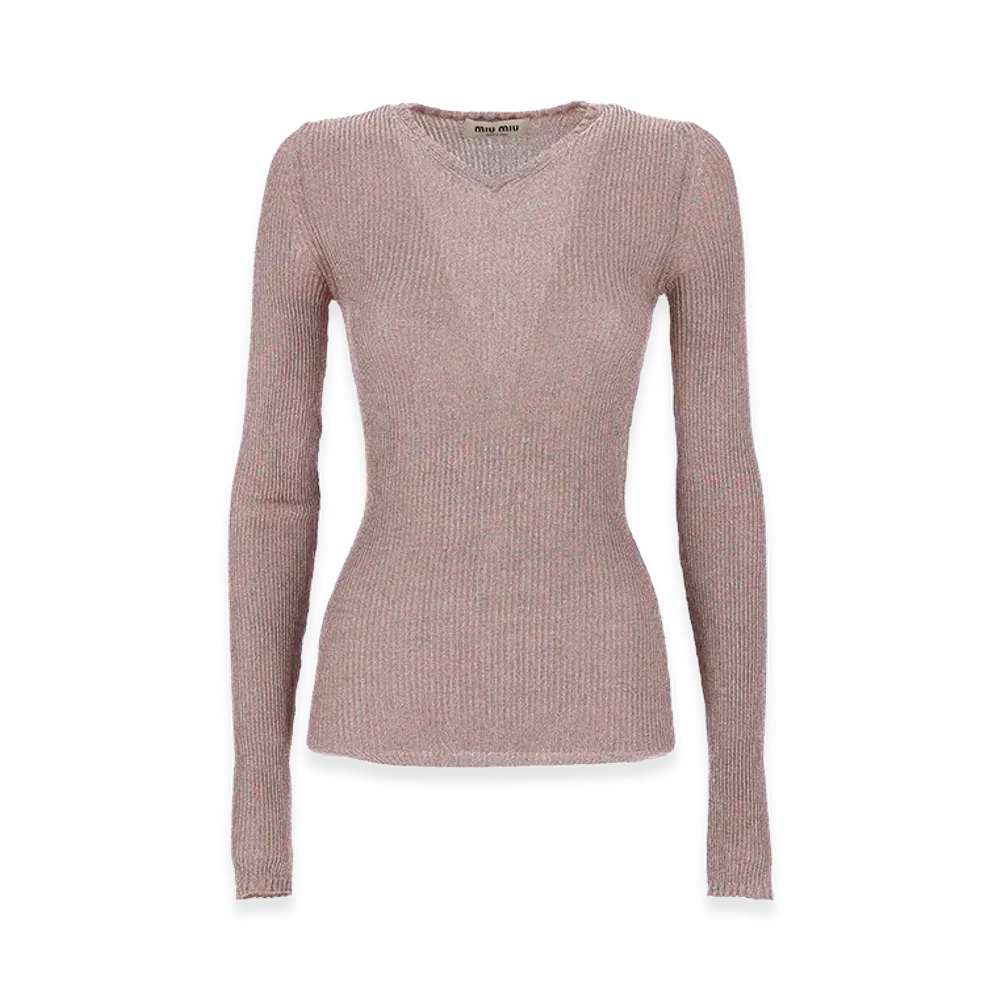 MIU MIU Women's Sweaters "Pink"