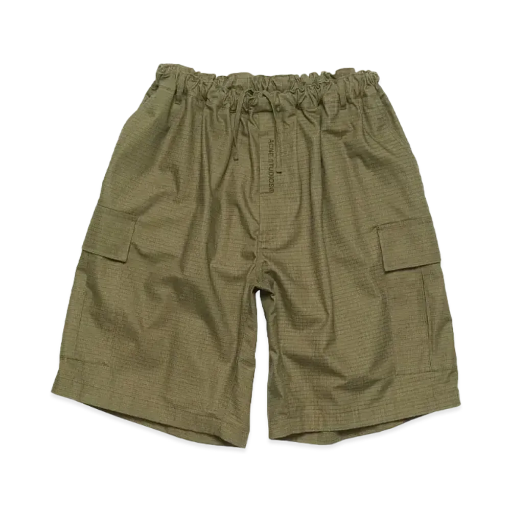 Acne Studios Ripstop Short Pants "Olive Green"