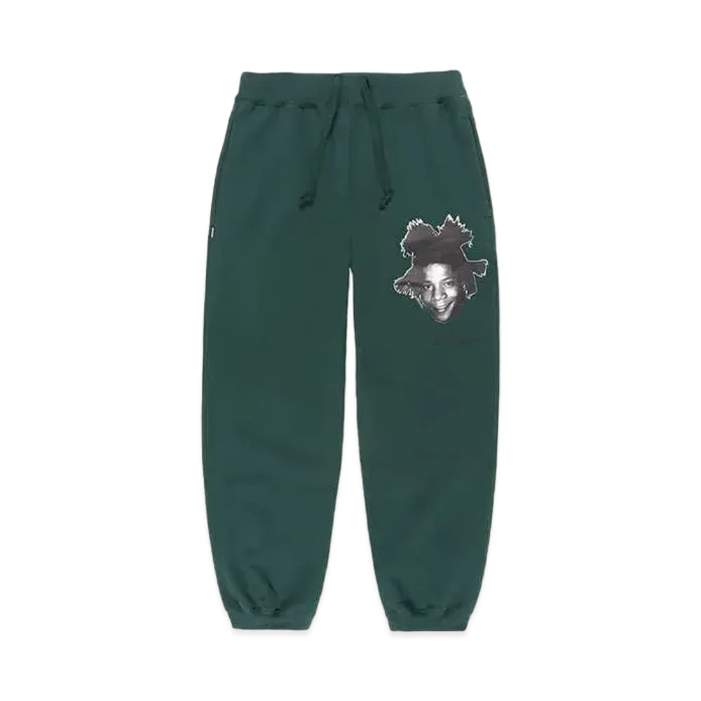 WACKO MARIA Jean-Michel Basquiat / Heavy Weight Sweat Pants "Green"