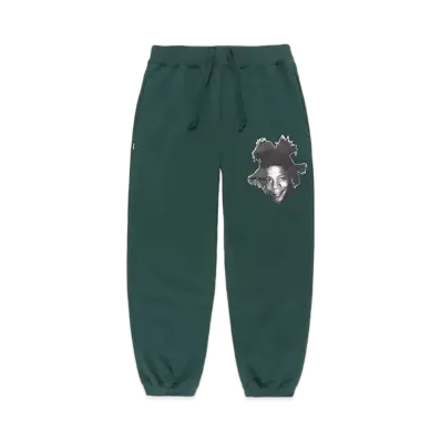 WACKO MARIA Jean-Michel Basquiat / Heavy Weight Sweat Pants "Green"