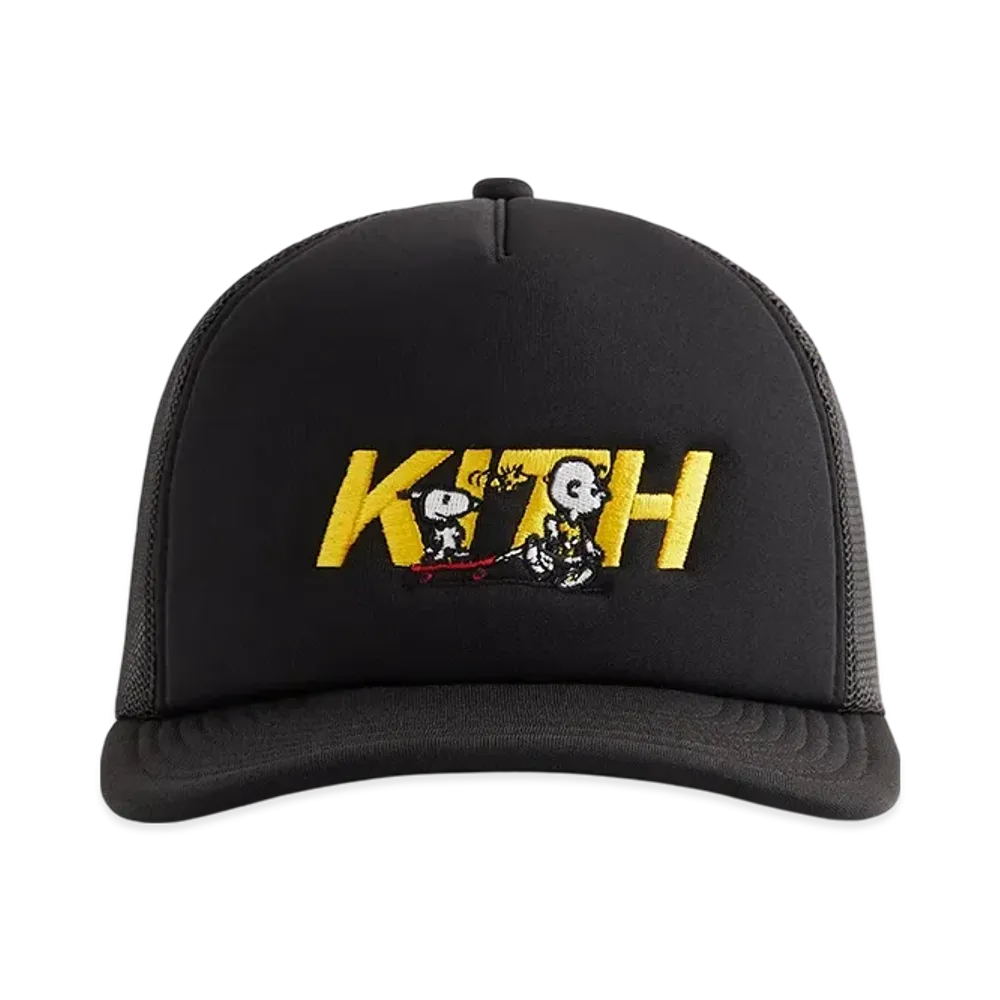 Kith x Peanuts 75 Nolan Poly Foam Trucker "Black"